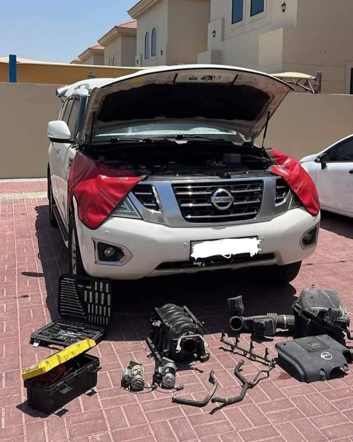 Comprehensive multi-point car inspection service in Dubai